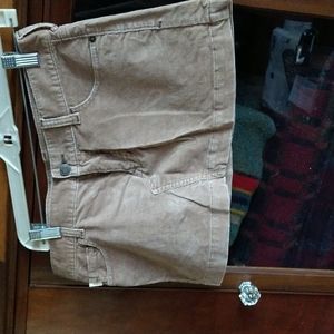 Hollister mini cordoroy skirt size 5